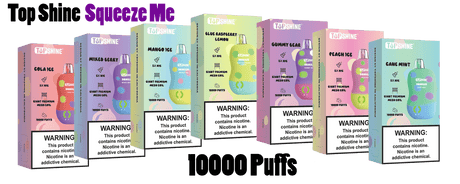 GET Awesome! The Top Shine Squeeze 10000 Puffs: A Game-Changer in the Vaping World - Smokespotvape.com