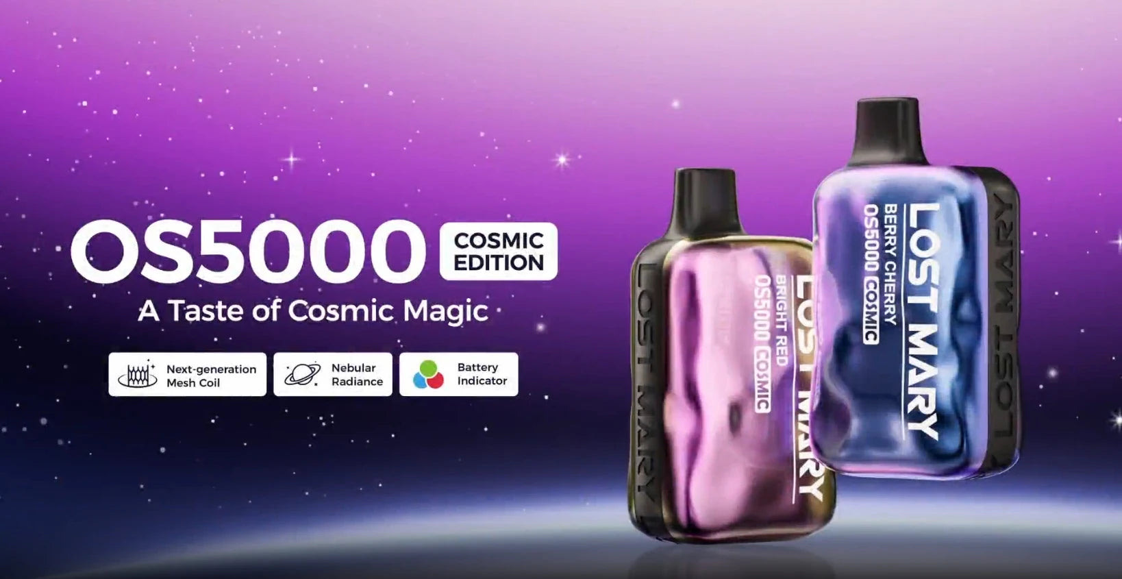 Lost Mary OS5000 Cosmic Edition Vape SSV Lost Mary OS5000 Cosmic Edition Vape SSV