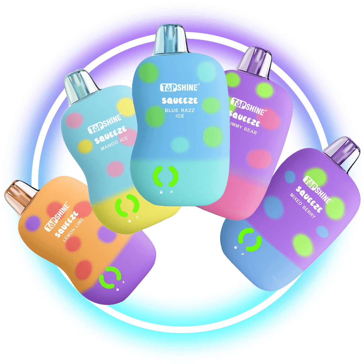 Top Shine Squeeze 10000 Series - Diverse Flavors SSV Top Shine Squeeze 10000 Series - Diverse Flavors SSV
