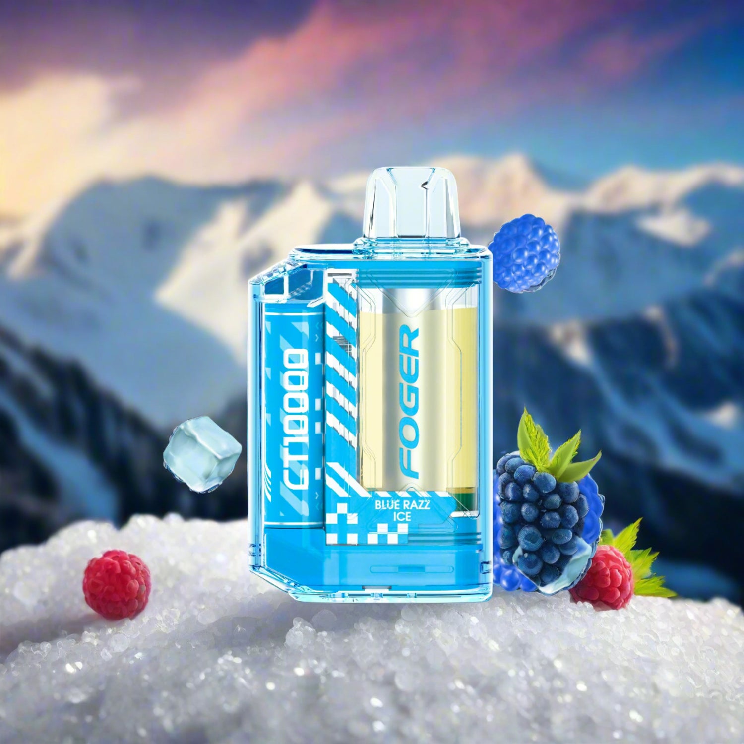 Foger CT10000 Blue Razz Ice 2%