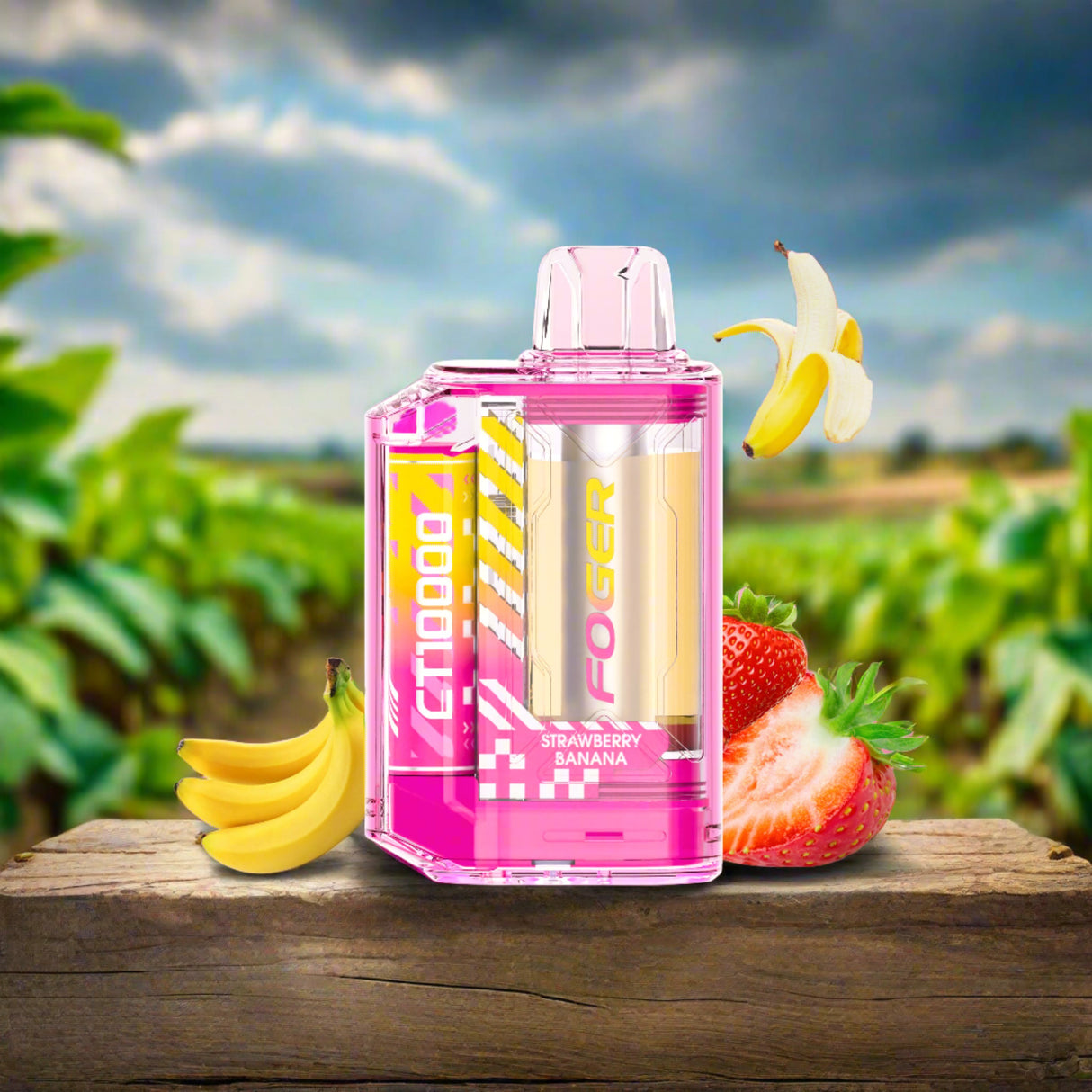 Foger CT10000 Strawberry Banana 5%