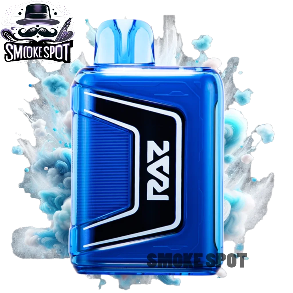 elf bar vape uk Blue Razz Cotton Clouds RAZ X POD JUICE 100ml main image 1