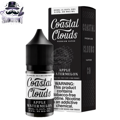 Apple Watermelon 50MG Coastal Clouds 30ML - Apple Watermelon 50MG Coastal Clouds 30ML - undefined - E-JUICE - smokespotvape.com
