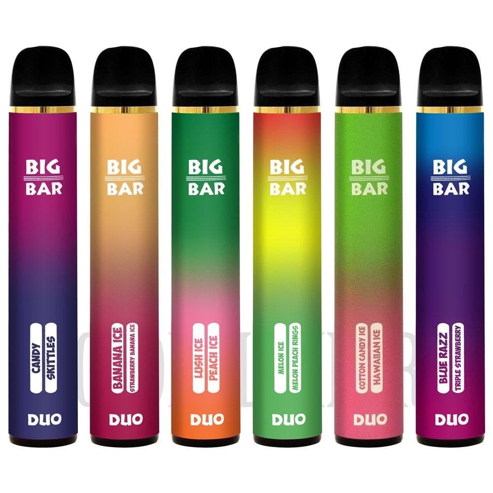 BIG BAR DUO 2200 PUFFS - BIG BAR DUO 2200 PUFFS - undefined - DISPOSABLE - smokespotvape.com