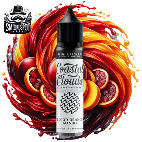 Blood Orange Mango 3MG Coastal Clouds 60ML - Blood Orange Mango 3MG Coastal Clouds 60ML - undefined - E-JUICE - smokespotvape.com