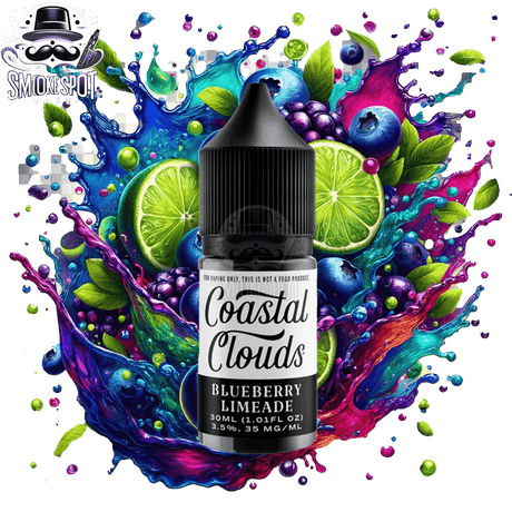 Blueberry Limeade 35MG Coastal Clouds 30ML - Blueberry Limeade 35MG Coastal Clouds 30ML - undefined - E-JUICE - smokespotvape.com