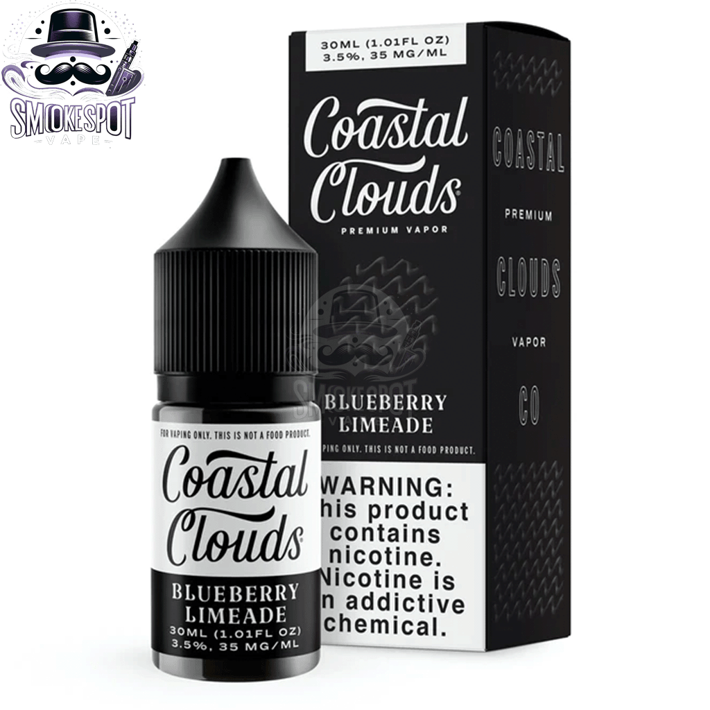 Blueberry Limeade 35MG Coastal Clouds 30ML - Blueberry Limeade 35MG Coastal Clouds 30ML - undefined - E-JUICE - smokespotvape.com