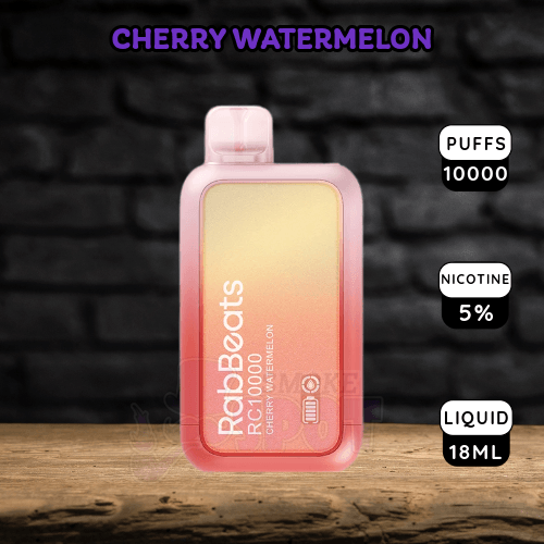 Cherry Watermelon Rabbeats RC10000 - Cherry Watermelon Rabbeats RC10000 - undefined - Tobacco - smokespotvape.com