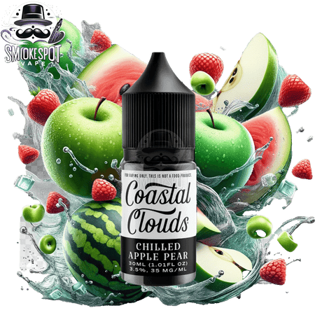 Chilled Apple Pear 35MG Coastal Clouds 30ML - Chilled Apple Pear 35MG Coastal Clouds 30ML - undefined - E-JUICE - smokespotvape.com