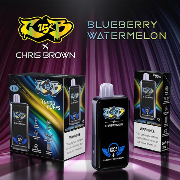 Watermelon Chris Blueberry Brown CB15K Disposable Vape Vape Website