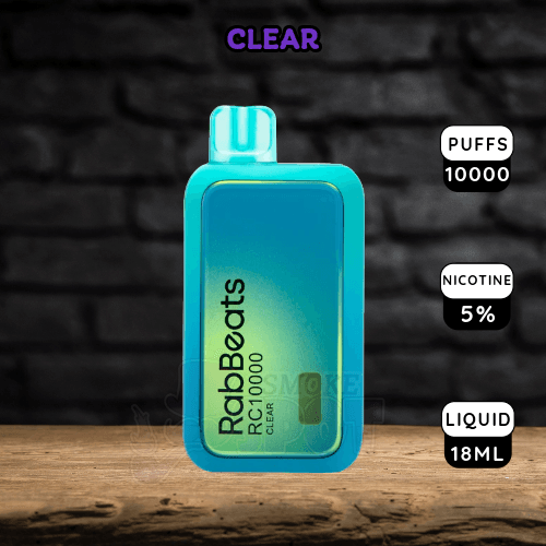Clear Rabbeats RC10000 - Clear Rabbeats RC10000 - undefined - Tobacco - smokespotvape.com