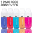DAZE EGGE 3000 PUFFS - DAZE EGGE 3000 PUFFS - undefined - DISPOSABLE - smokespotvape.com