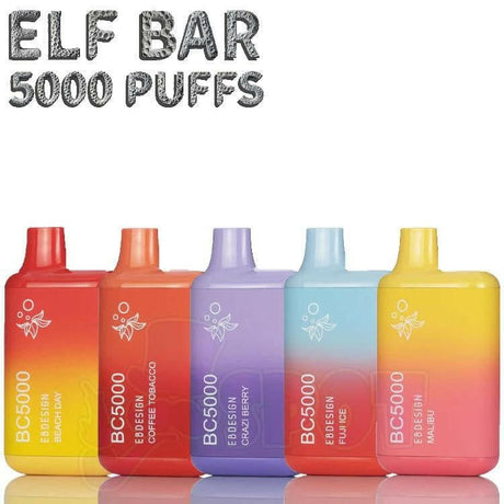 ELF BAR 5000 PUFFS - ELF BAR 5000 PUFFS - undefined - DISPOSABLE - smokespotvape.com