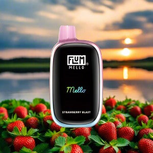 Flum Mello 20k - Strawberry Blast