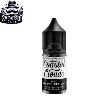 Iced Strawberry Kiwi 35MG Coastal Clouds 30ML - Iced Strawberry Kiwi 35MG Coastal Clouds 30ML - undefined - E-JUICE - smokespotvape.com