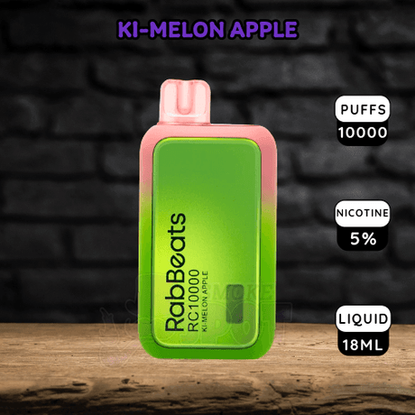 Ki-Melon Apple Rabbeats RC10000 - Ki-Melon Apple Rabbeats RC10000 - undefined - - smokespotvape.com