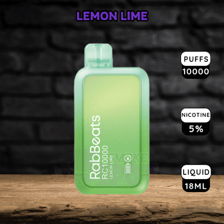 Lemon Lime Rabbeats RC10000 - Lemon Lime Rabbeats RC10000 - undefined - Tobacco - smokespotvape.com