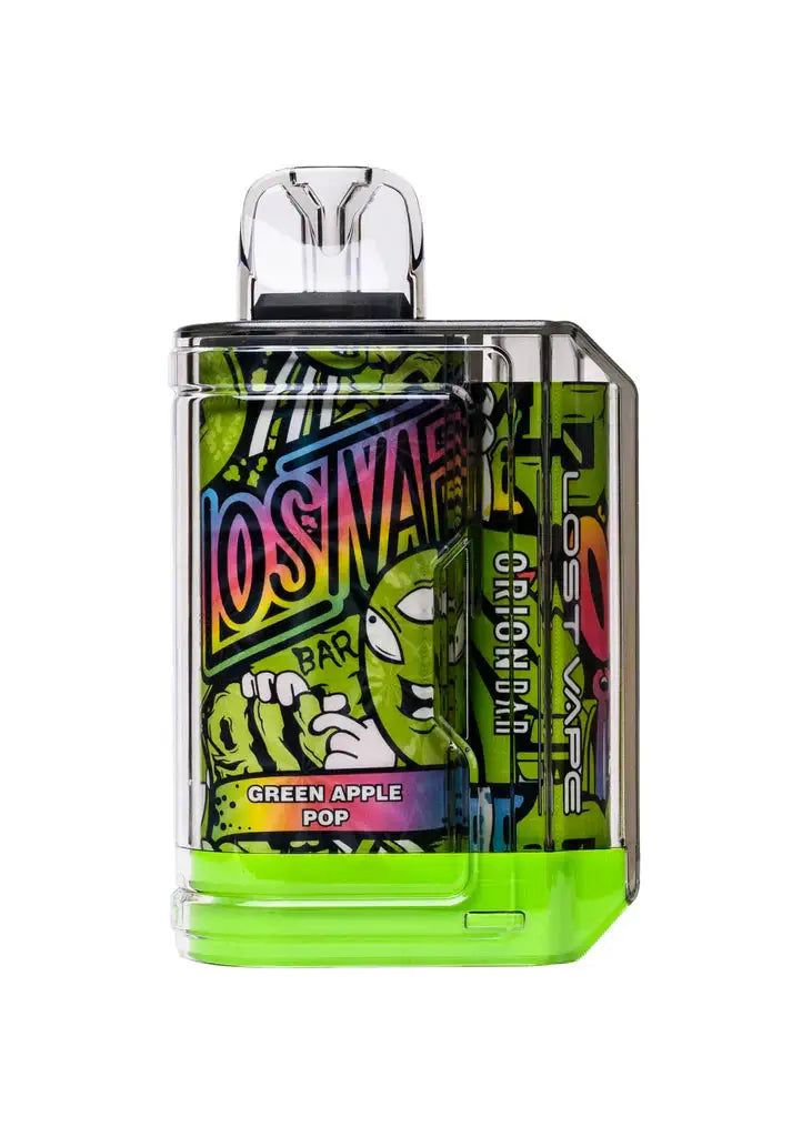 Green Apple Pop Orion Bar Lost Vape 7.5K