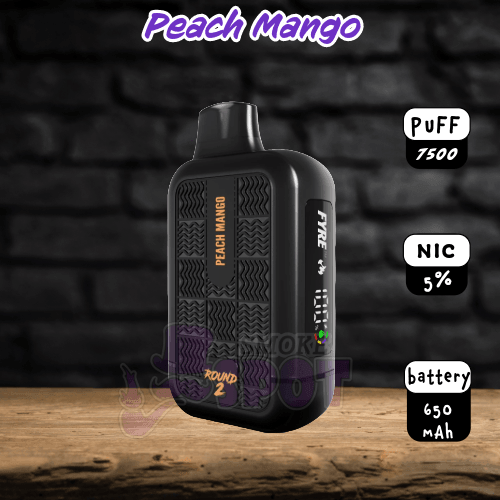 Peach Mango Tyson Round 2 7500 - Peach Mango Tyson Round 2 7500 - undefined - Tobacco - smokespotvape.com