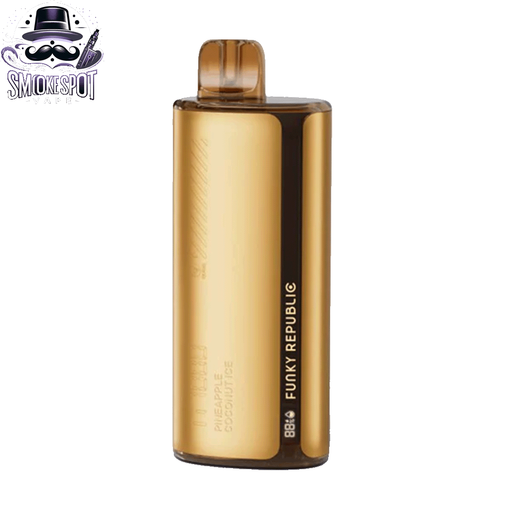 Pineapple Coconut Ice Funky Republic TI 7000 - Pineapple Coconut Ice Funky Republic TI 7000 - undefined - DISPOSABLE - smokespotvape.com