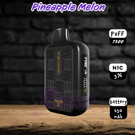 Pineapple Melon Tyson Round 2 7500 - Pineapple Melon Tyson Round 2 7500 - undefined - Tobacco - smokespotvape.com