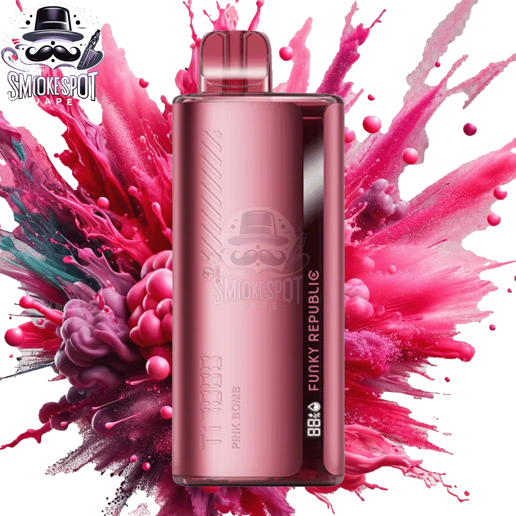 Pink Grapefruit (Bomb) Funky Republic TI 7000 - Pink Grapefruit (Bomb) Funky Republic TI 7000 - undefined - DISPOSABLE - smokespotvape.com