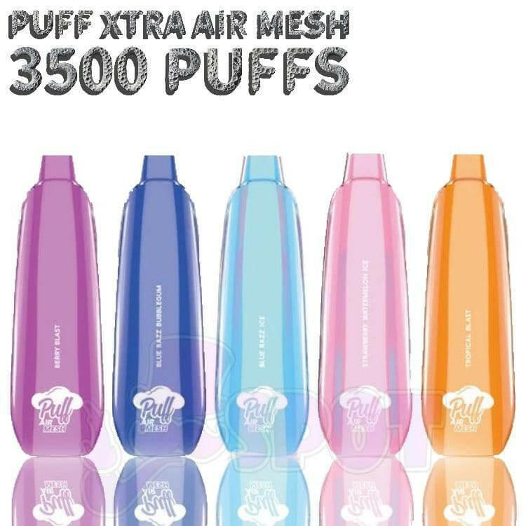 PUFF XTRA AIR MESH 3500 PUFFS - PUFF XTRA AIR MESH 3500 PUFFS - undefined - DISPOSABLE - smokespotvape.com