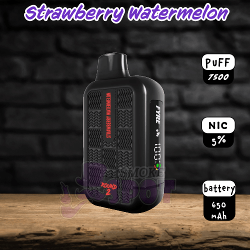 Strawberry Watermelon Tyson Round 2 7500 - Strawberry Watermelon Tyson Round 2 7500 - undefined - Tobacco - smokespotvape.com