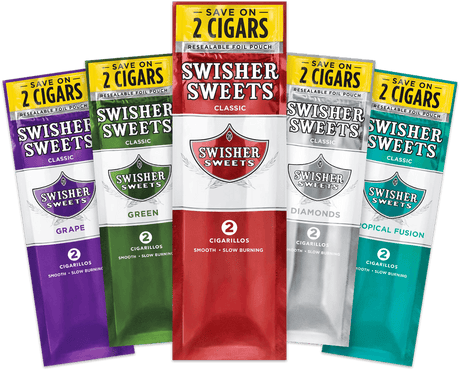 SWISHER SWEETS CIGARILLOS 2PK - SWISHER SWEETS CIGARILLOS 2PK - undefined - WRAPS/CIGARILLO - smokespotvape.com