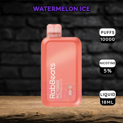 Watermelon Ice Rabbeats RC10000 - Watermelon Ice Rabbeats RC10000 - undefined - Tobacco - smokespotvape.com