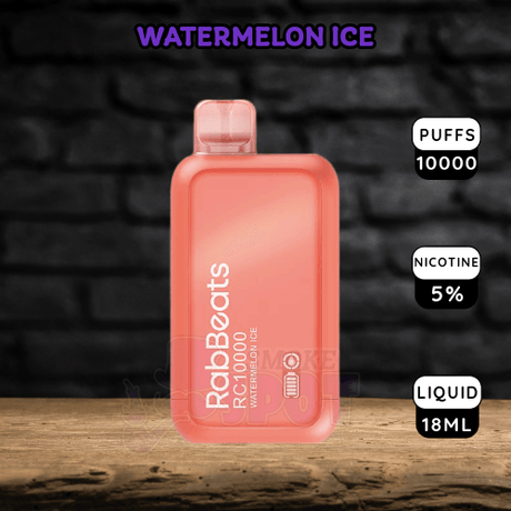 Watermelon Ice Rabbeats RC10000 - Watermelon Ice Rabbeats RC10000 - undefined - Tobacco - smokespotvape.com
