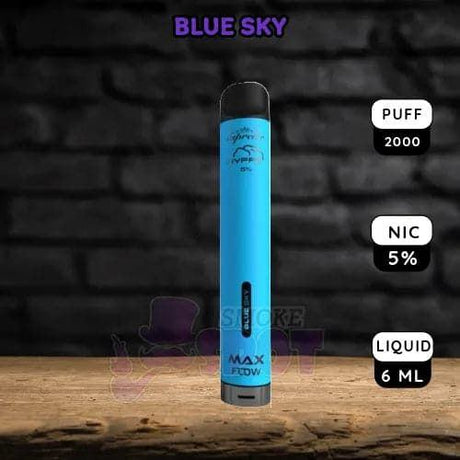 Blue Sky - Hyppe Max Flow 2000 Puffs - Blue Sky - Hyppe Max Flow 2000 Puffs - undefined - - smokespotvape.com