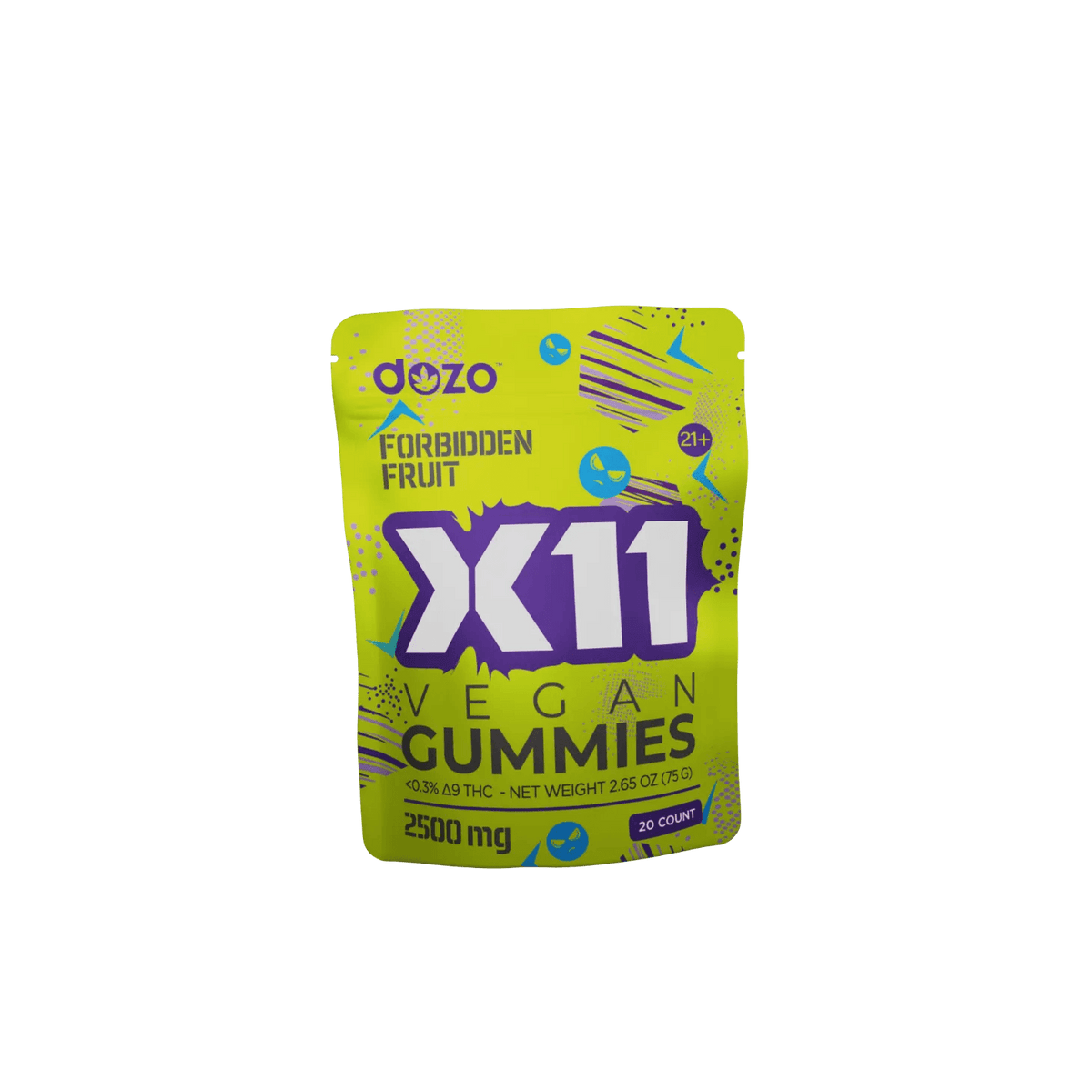 DOZO X11 GUMMIES 2500MG 20CT SSV