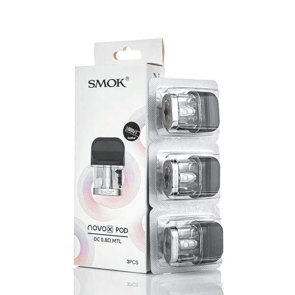 SMOK NOVO X REPLACEMENT PODS 3PK - SMOK NOVO X REPLACEMENT PODS 3PK - undefined - COILS - smokespotvape.com