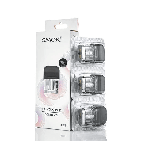 SMOK NOVO X REPLACEMENT PODS 3PK - SMOK NOVO X REPLACEMENT PODS 3PK - undefined - COILS - smokespotvape.com