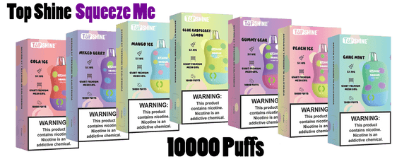 GET Awesome! The Top Shine Squeeze 10000 Puffs: A Game-Changer in the Vaping World - Smokespotvape.com