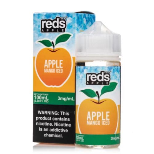 Bottle of 7-DAZE Mango Reds E-Juice 100ml 3mg