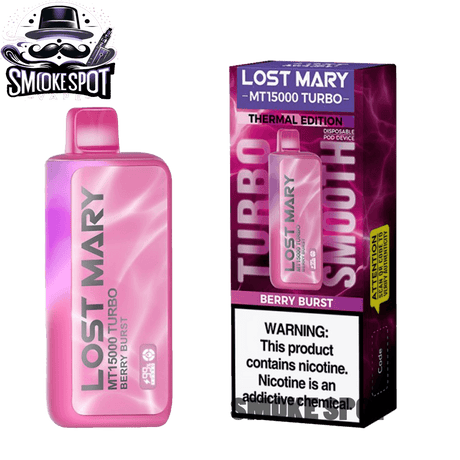 Berry Burst Lost Mary MT15000 Turbo Thermal Edition