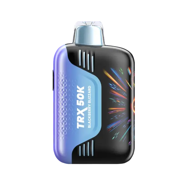 VIHO TRX 50K Blackberry Blizzard Disposable Vape with dark berry and icy menthol flavor