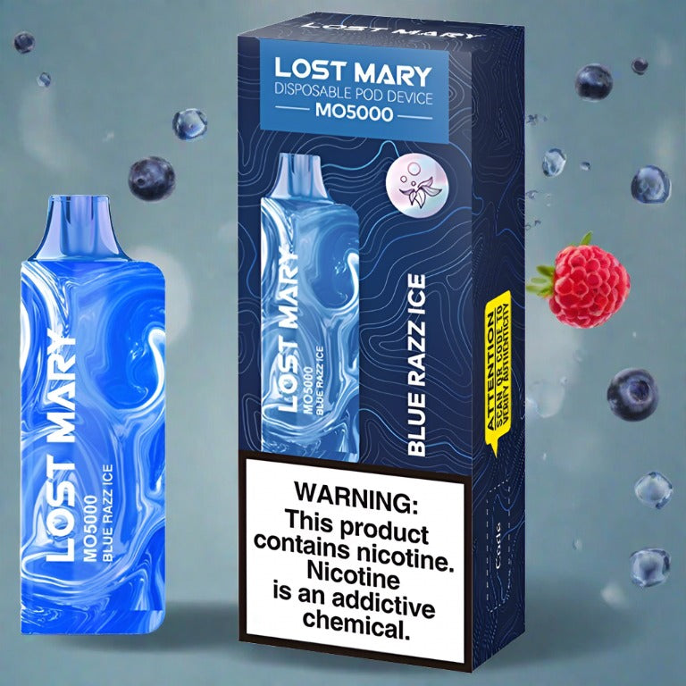 Blue Razz Ice Lost Mary MO5000