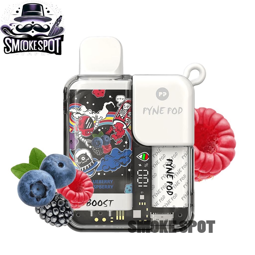 Blueberry Raspberry Pyne Pod 8500: Berry-Infused Vaping Joy – SSV