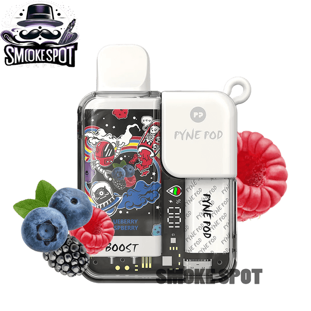 Blueberry Raspberry Pyne Pod 8500 disposable vape