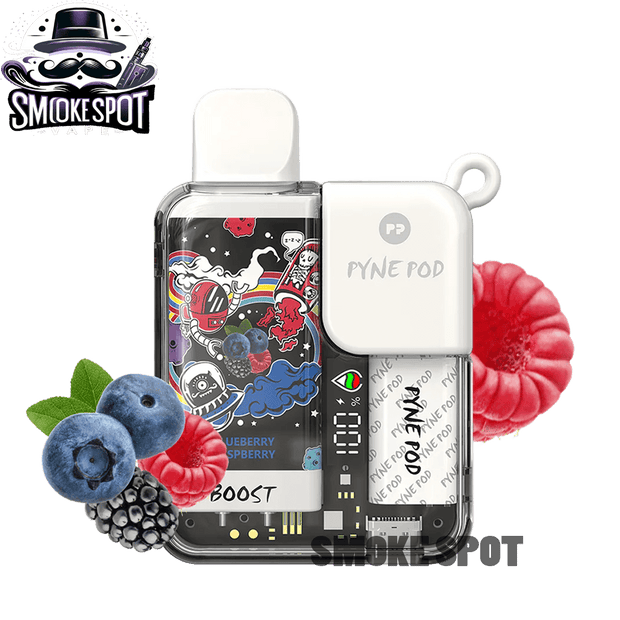 Blueberry Raspberry Pyne Pod 8500 disposable vape