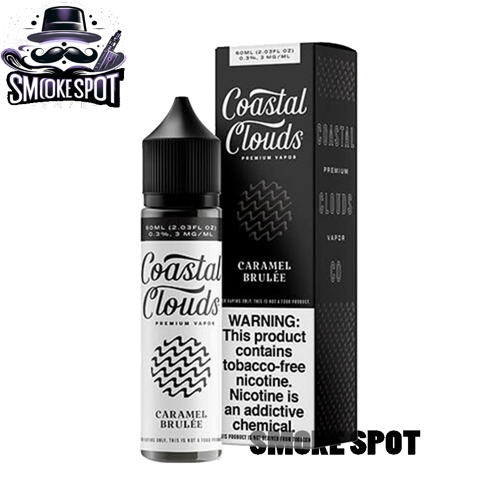 Caramel Brulee E-Juice by Coastal Clouds 60ML bottle