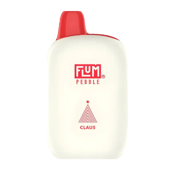 Flum Pebble 6k Claus vape with festive flavor profile