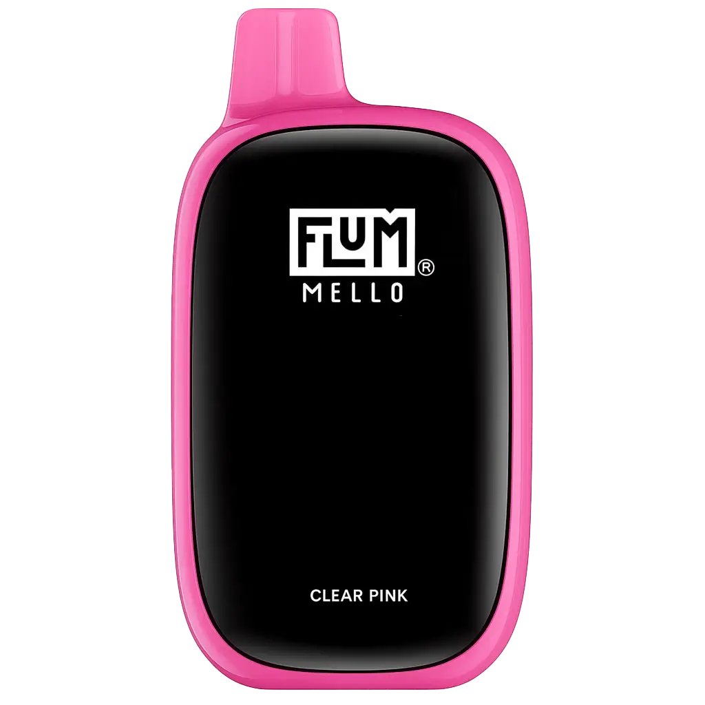 Flum Mello 20k Clear Pink Disposable Vape with 20000 puffs