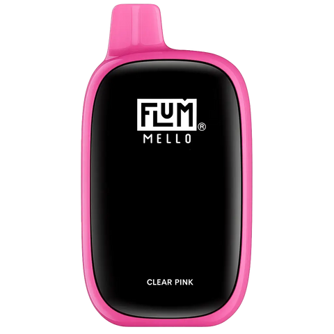 Flum Mello 20k Clear Pink Disposable Vape with 20000 puffs
