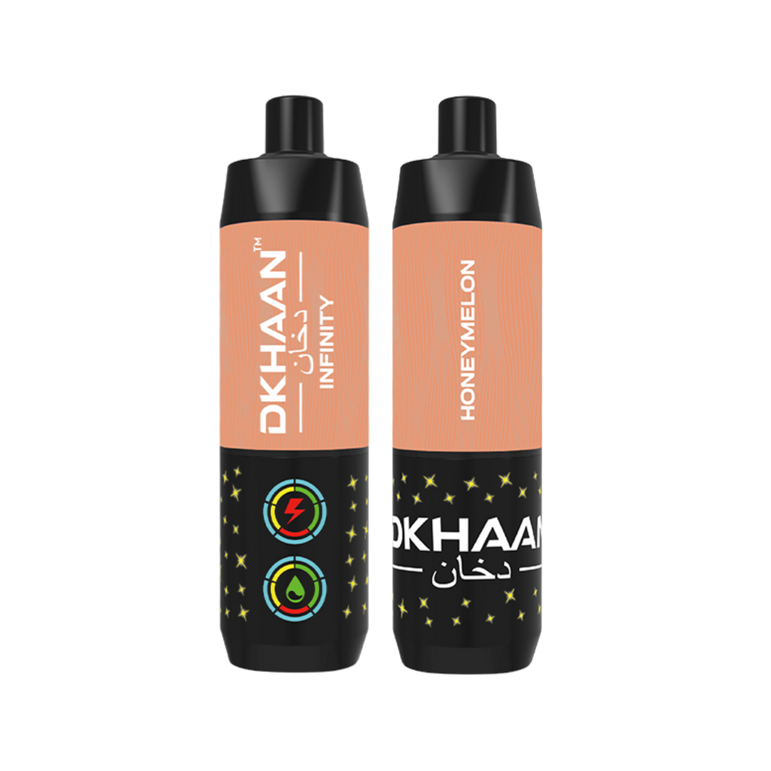 Dkhaan Infinity 25K Honey Melon Disposable Vape with 5% nicotine