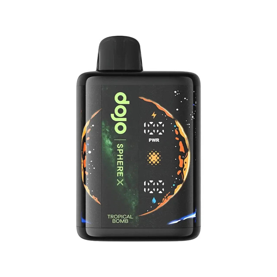 Tropical Bomb Dojo Vaporesso Sphere X 40K disposable vape device with tropical flavor