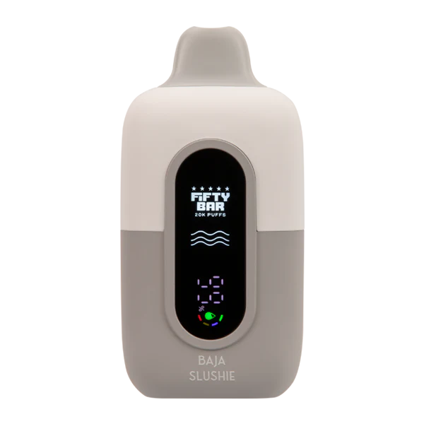 Fifty Bar 20k BAJA SLUSHIE Disposable Vape with tropical flavors